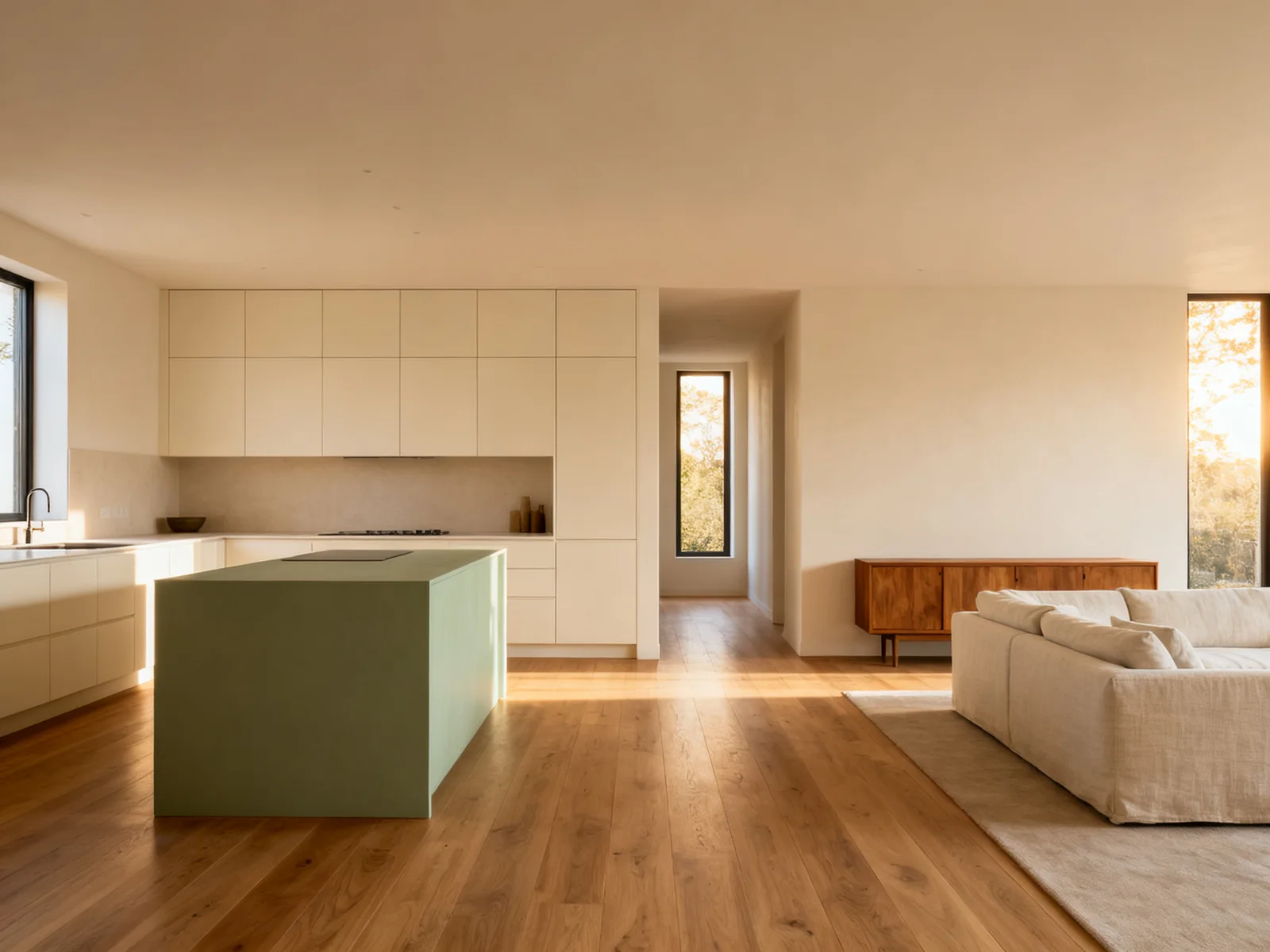 Cocina abierta al salón: claves para integrarla bien