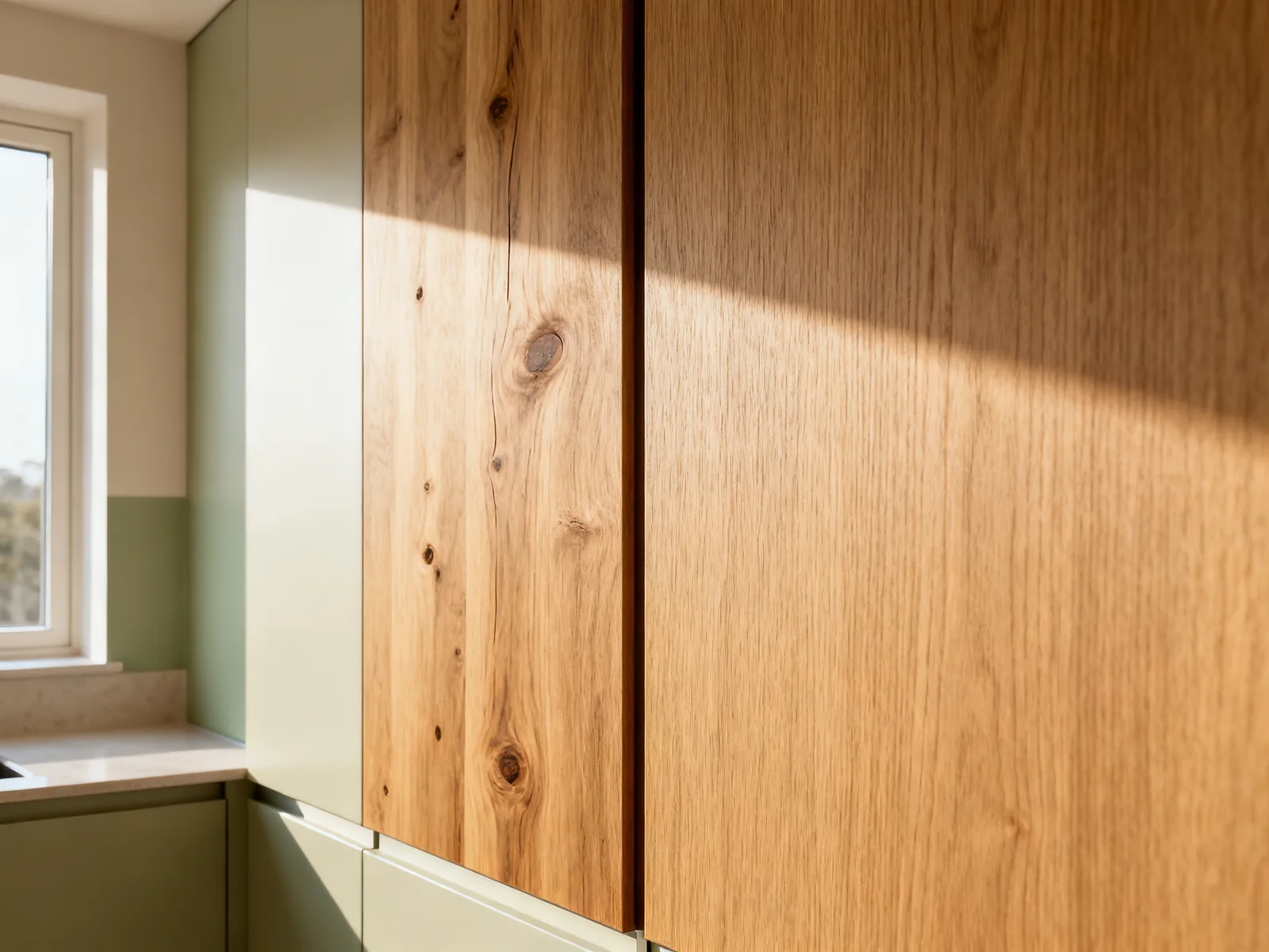 Madera natural o efecto madera: qué elegir en tu cocina
