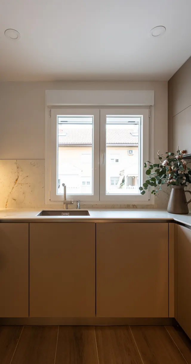Cocina a medida entregada por Lunari en Madrid